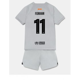 Baby Fußballbekleidung Barcelona Ferran Torres #11 3rd Trikot 2022-23 Kurzarm (+ kurze hosen)